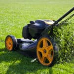 Akku Rasenmäher mit Mulchfunktion
