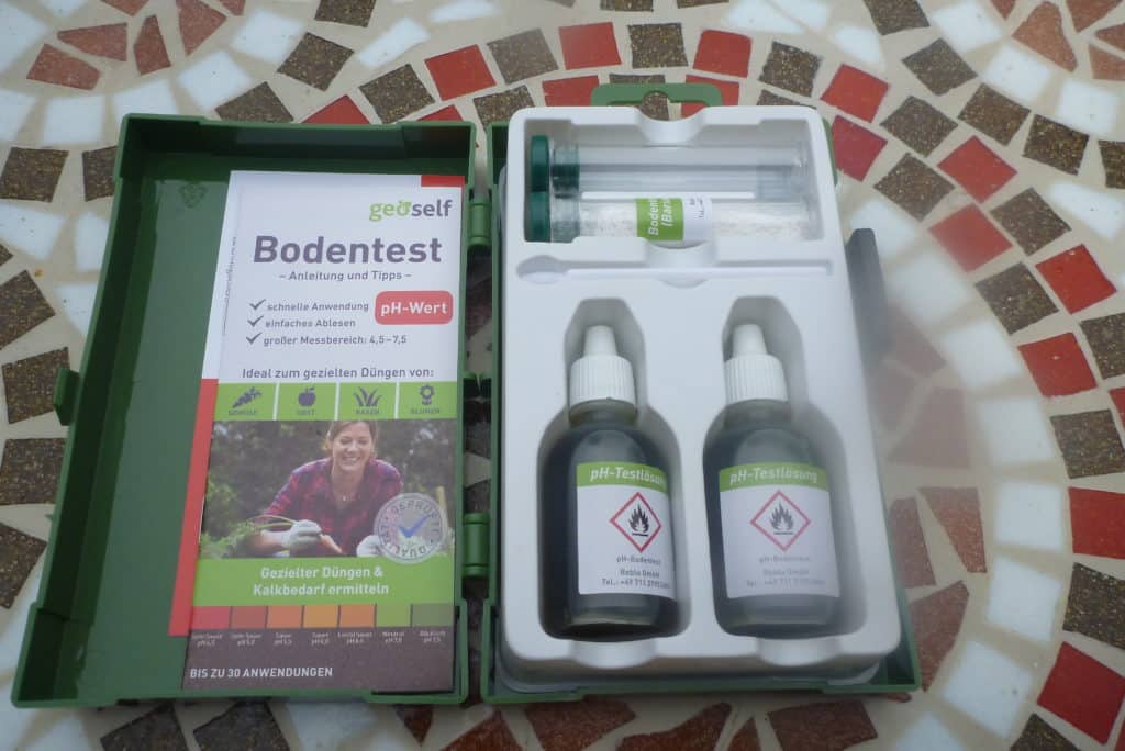 Geoself pH-Bodentest im Praxistest