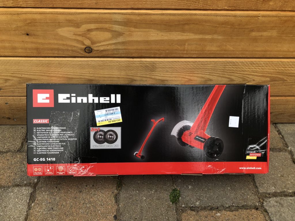 Einhell elektrischer Fugenreiniger GC-EG 1410 im Test