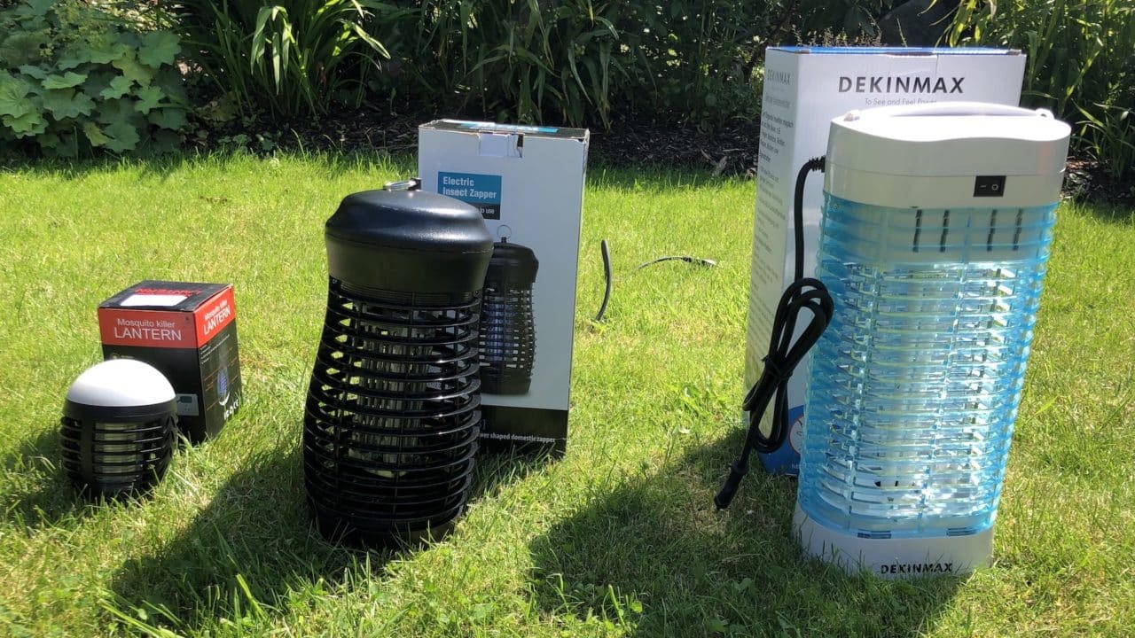 Insektenvernichter Insektenfalle Garten Geräuschlos Hängend Mückenlampe 