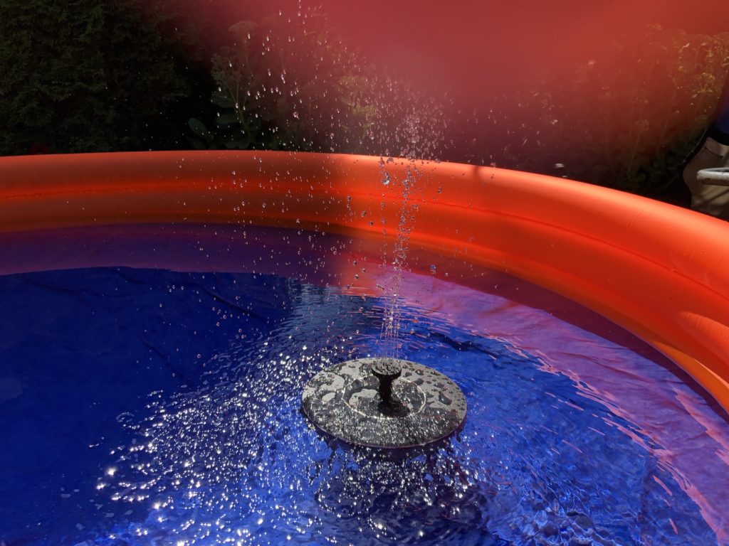 Solar-Springbrunnen