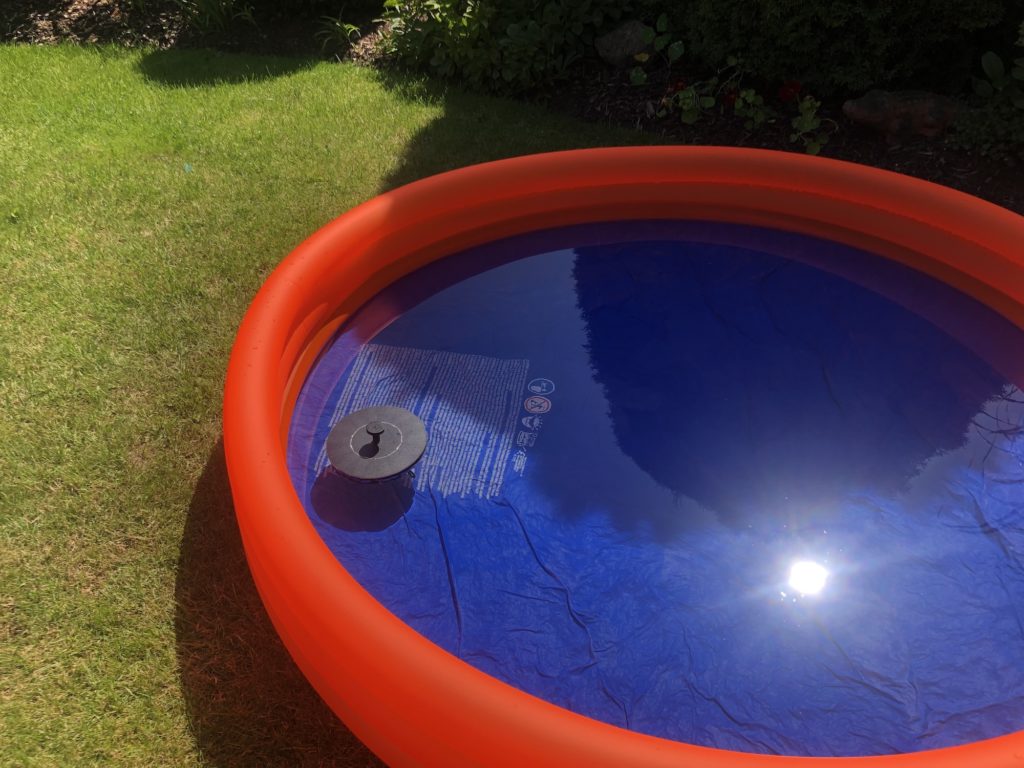 Solar-Springbrunnen