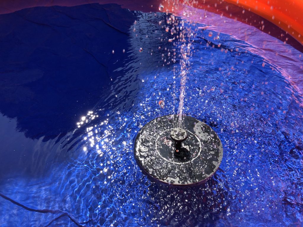 Solar-Springbrunnen