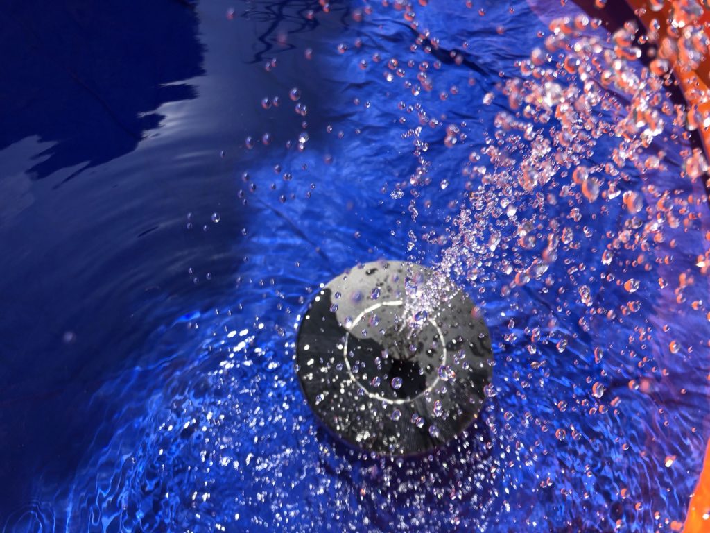 Solar-Springbrunnen