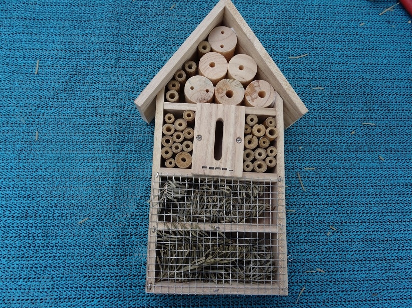 Das fertige Insektenhotel