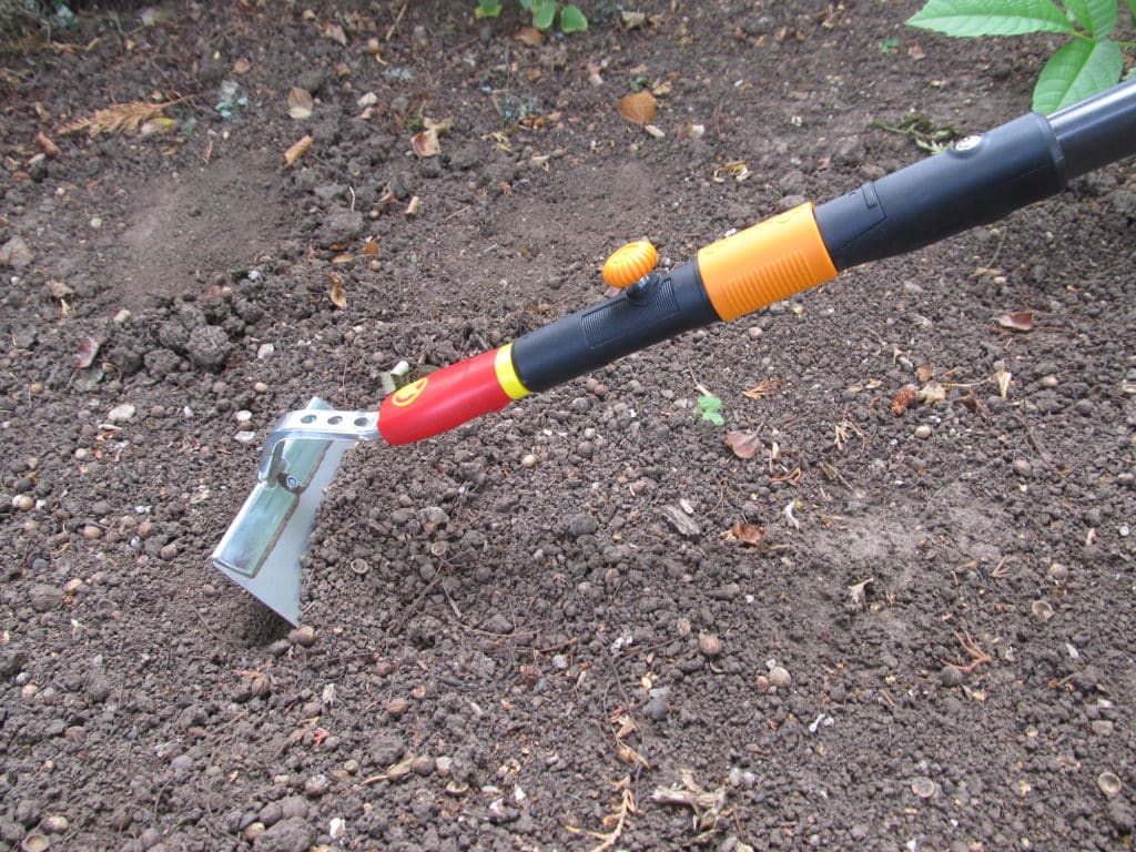 Fiskars Universaladapter mit Wolf-Garten Hacke