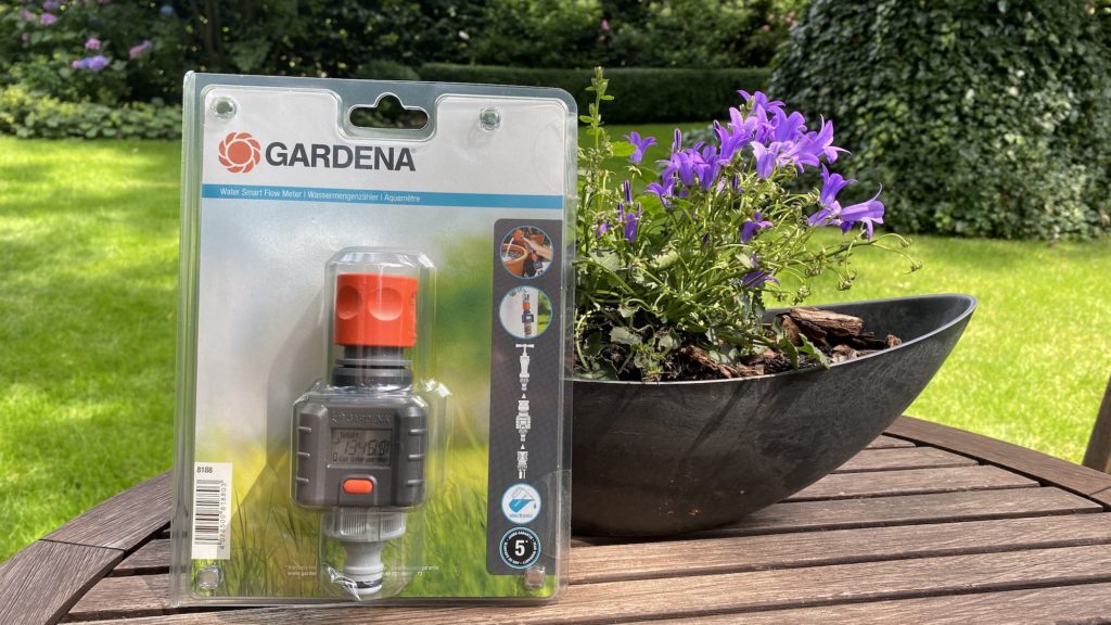 Gardena Wassermengenzähler verpackt