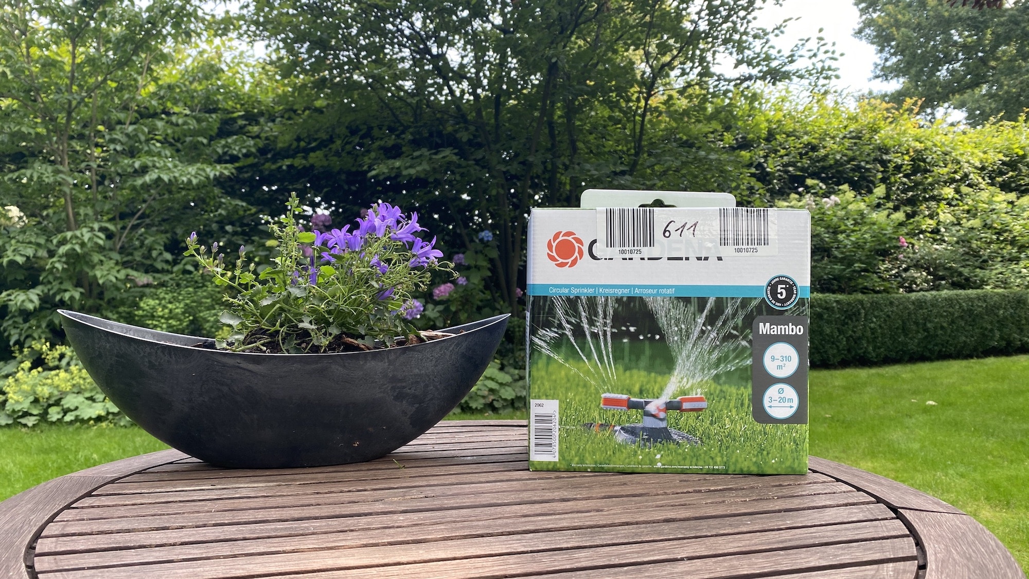 Gardena Kreisregner Mambo 2062-20 Rasensprenger Gartenbewässerung Sprenkler 