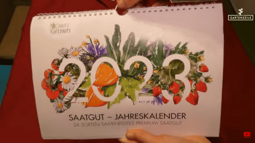 Saatgut Jahreskalender von OwnGrown im Test
