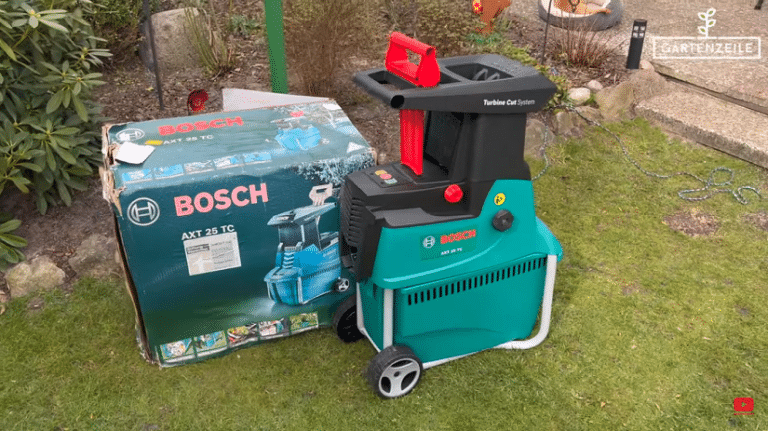 Der Häcksler AXT 25 TC von Bosch im Test » Gartenzeile.de
